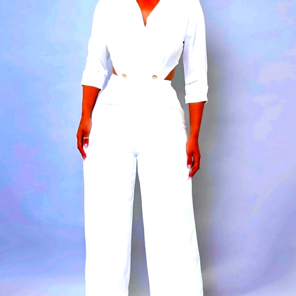 White Jumpsuit